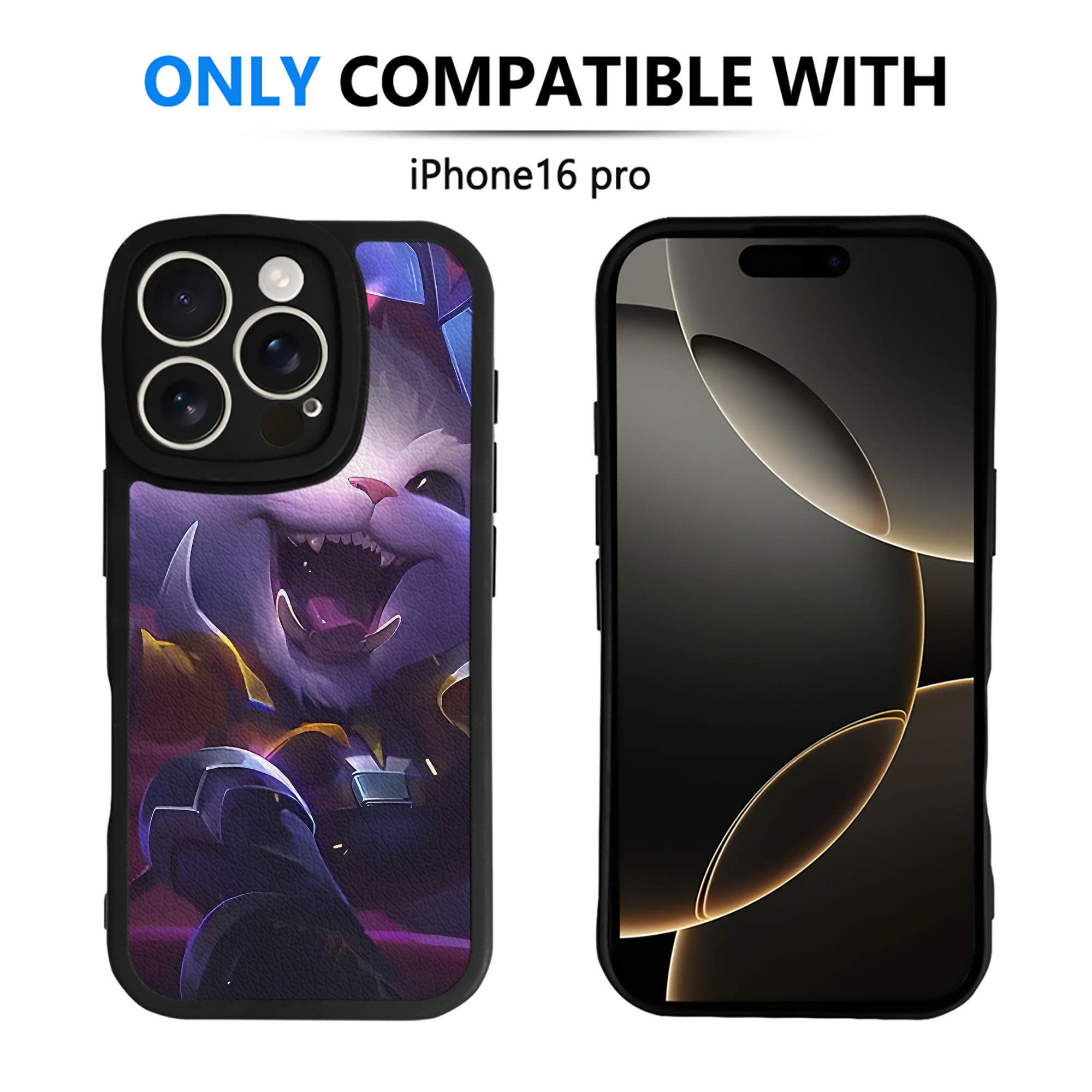 リーグ・オブ・レジェンド League of Legends LOL 【iPhone 16シリーズ対応】シリコンスマホケース（レザー調） 材質：シリコン
